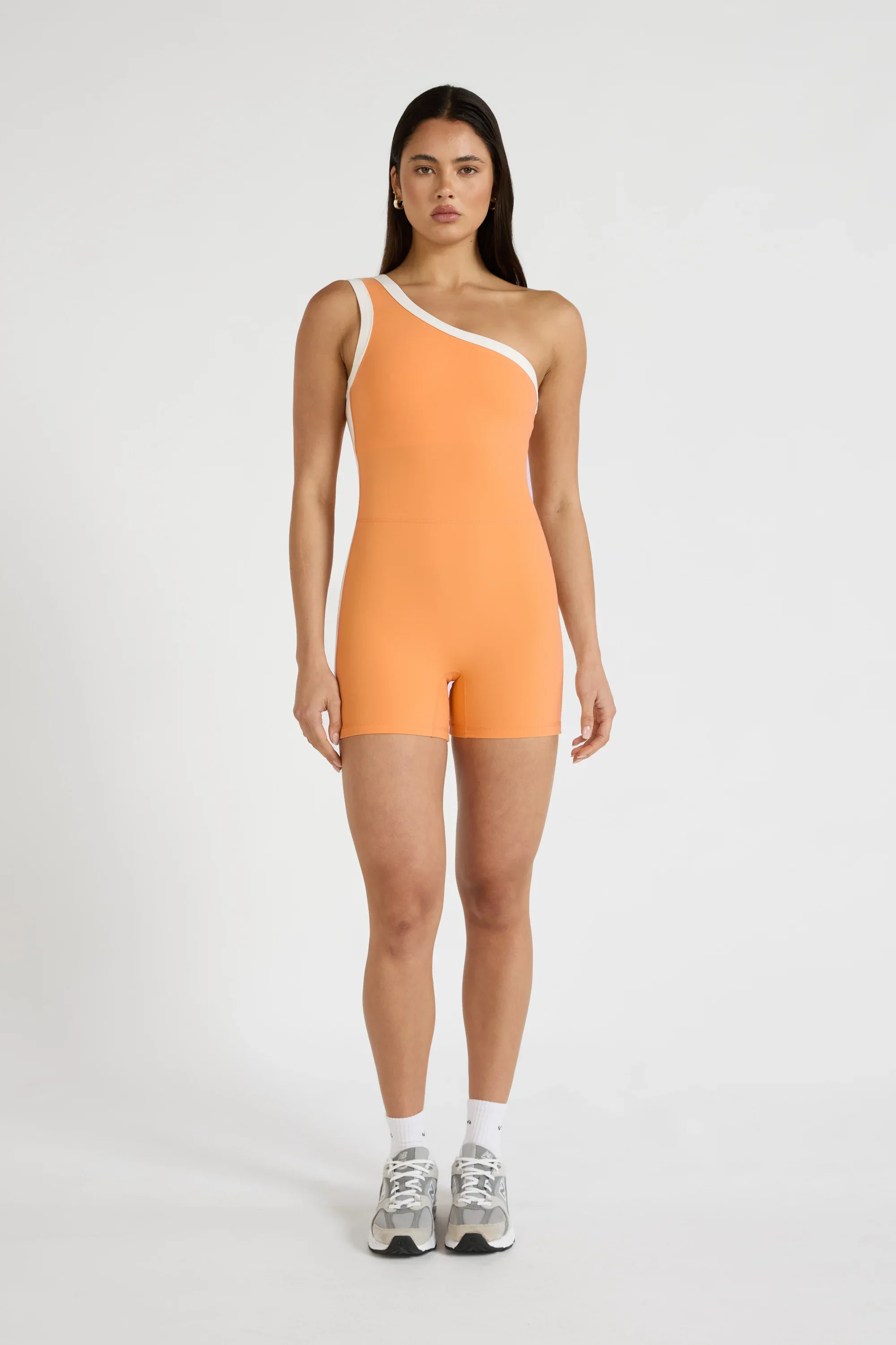 ALLFENIX CloudCore Contrast One Shoulder Unitard - Image 3