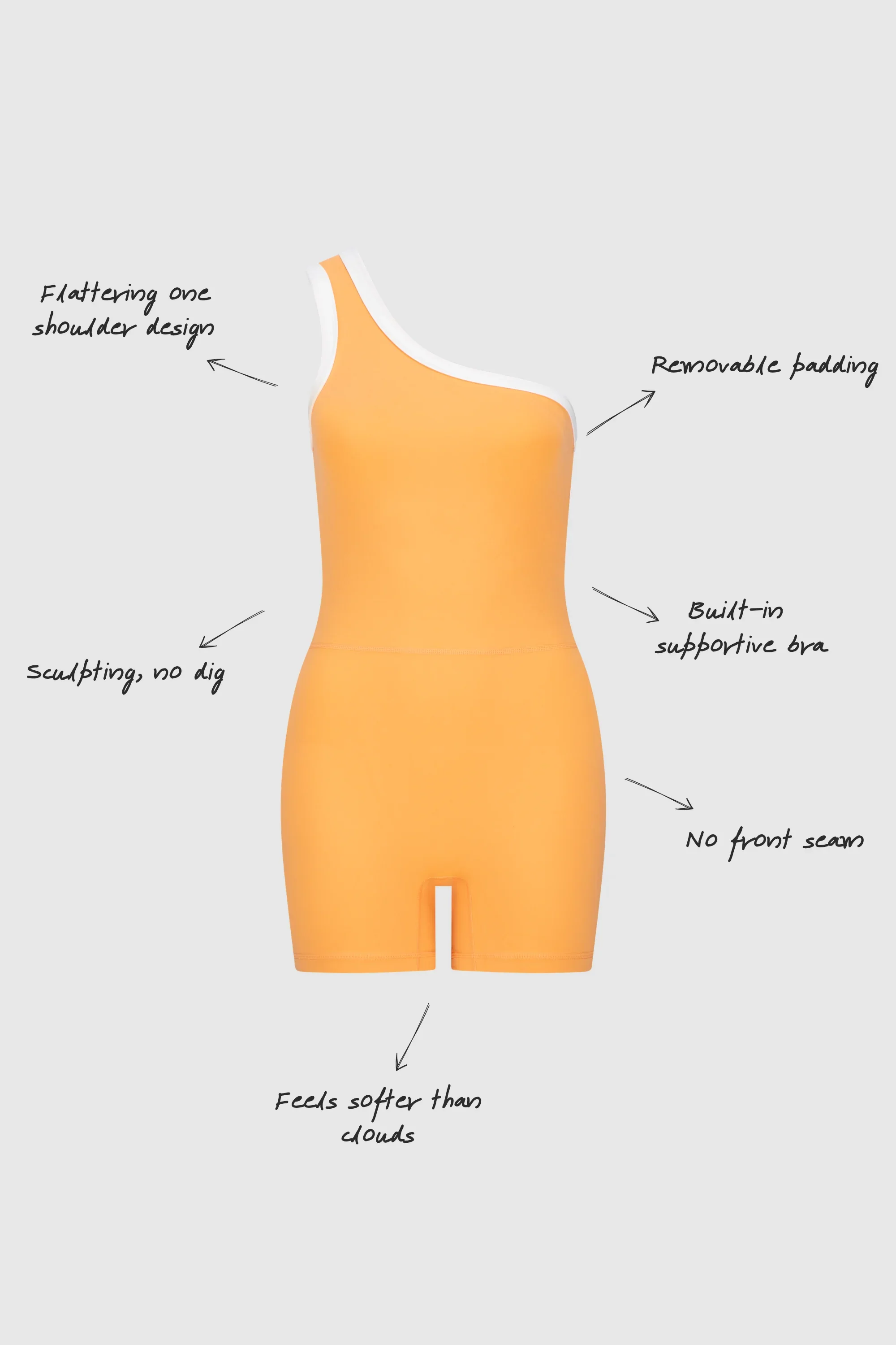 ALLFENIX CloudCore Contrast One Shoulder Unitard - Image 6